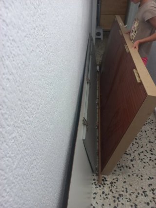 Puerta madera nueva sin usar