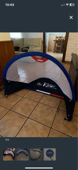 Portería de fútbol plegable Kipsta Kage