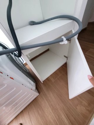 Mueble a medida para lavadora
