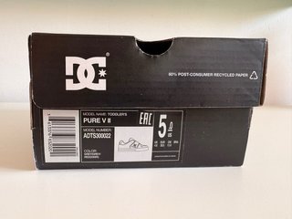 Zapatillas DC Shoes Talla 20.5/21 Nuevas