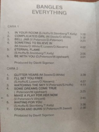 Lote 2 cassettes – Transvision Vamp + The Bangles