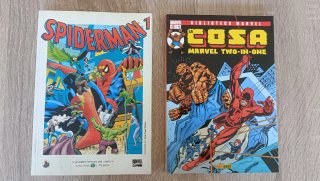 Lote Comics primeras ediciones Spiderman y La Cosa