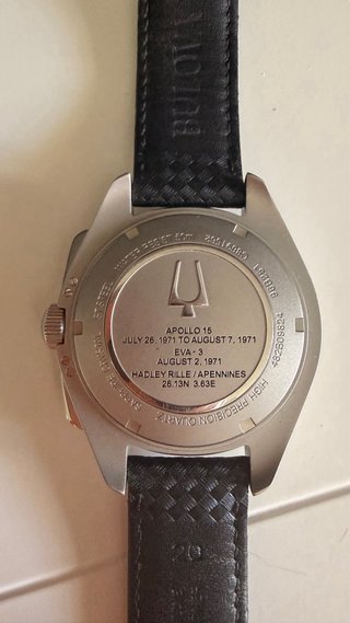Bulova Lunar Pilot 98A186 Apollo 15 262kHz