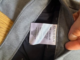 Pantalones GABBA grises Regualar
