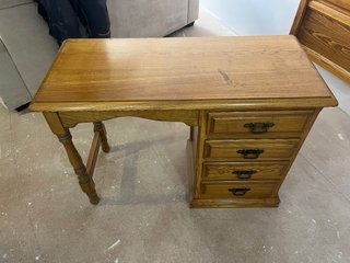 Dormitorio madera maciza de dos camas individuales
