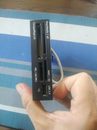Lettore di schede per PC USB SmartMedia MMC SD CF MS
