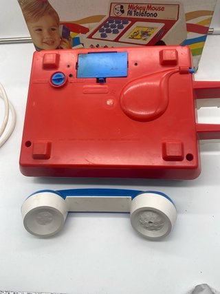 Teléfono Mickey Mouse Brekar Años 70