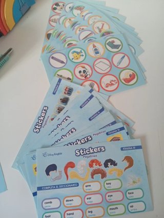 Sticker Dictionary Disney