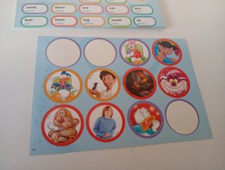 Sticker Dictionary Disney