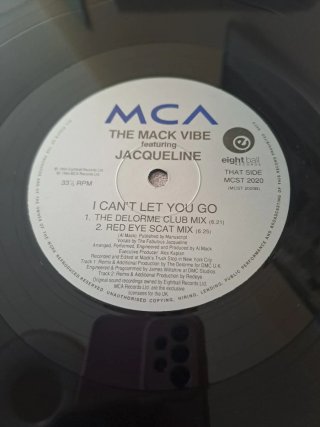 Vinilo 12 The Mack Vibe ft. Jacqueline 1994