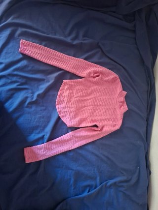 Top Invierno Rosa Talla Única