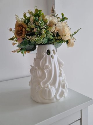 Florero Fantasma Calabazas 20cm