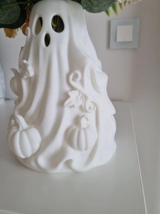 Florero Fantasma Calabazas 20cm