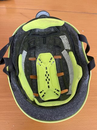Casco B'Twin Teen 520 Fluo S (52-55cm)