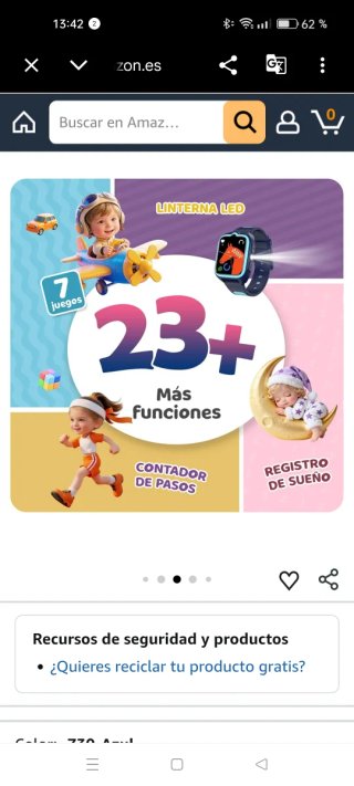 Reloj inteligente para niños