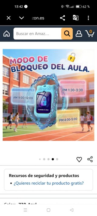 Reloj inteligente para niños