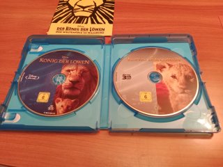 Blu-ray 3D El Rey León (2019) audio castellano