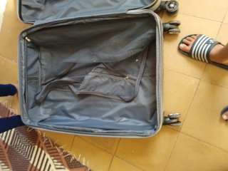Maleta grande 20/30 kg gris