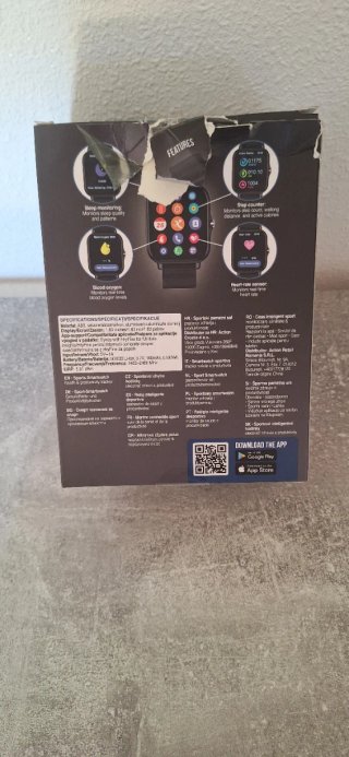 Reloj Inteligente Nuevo Caja Gris