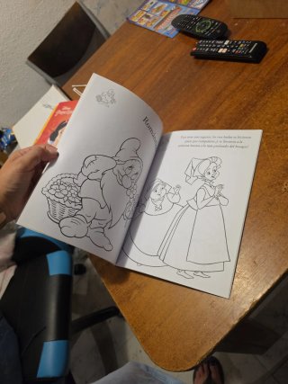 Súper pegacolor Disney Princesas