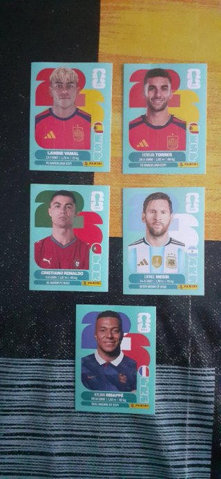 Cromos Panini Mundial 2026 (CADA CROMO)