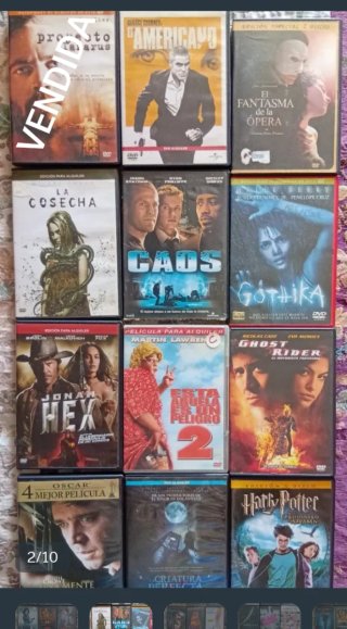 LOTE 1. LIQUIDACIÓN DE PELICULAS ORIGINALES. 0'50