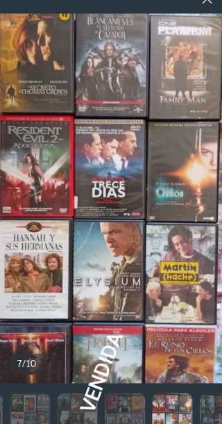 LOTE 1. LIQUIDACIÓN DE PELICULAS ORIGINALES. 0'50