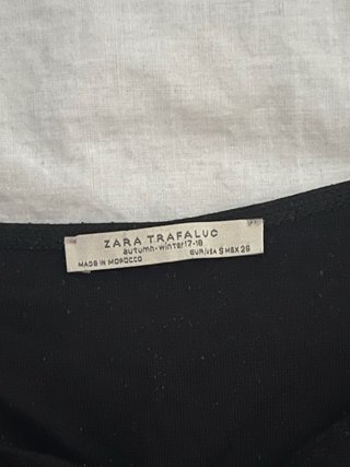 Zara black knee dress