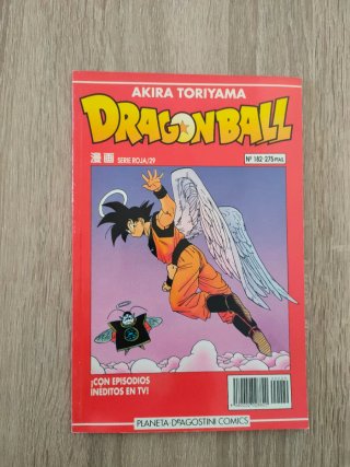 Lote de 4 comics de la serie roja de Dragon ball.