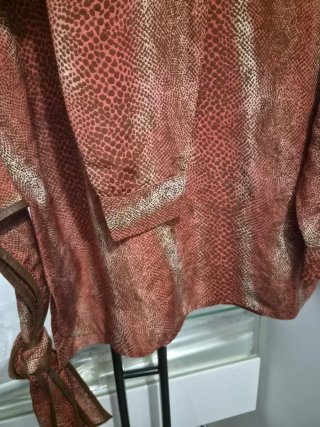 Blusa Trucco Talla M Estampado Serpiente