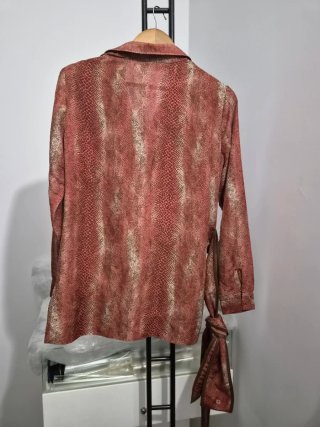 Blusa Trucco Talla M Estampado Serpiente