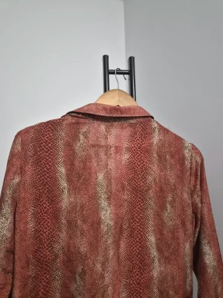 Blusa Trucco Talla M Estampado Serpiente