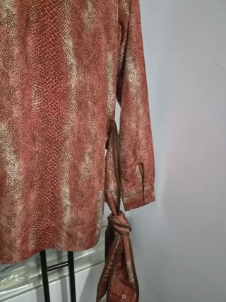 Blusa Trucco Talla M Estampado Serpiente