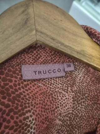 Blusa Trucco Talla M Estampado Serpiente