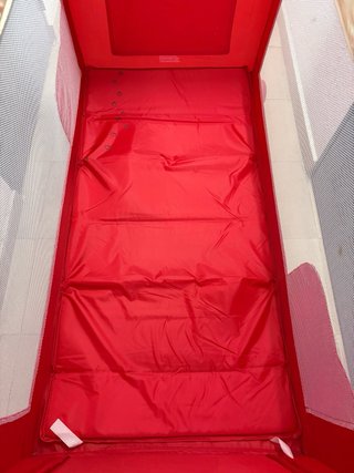 Cuna de viaje plegable con colchón