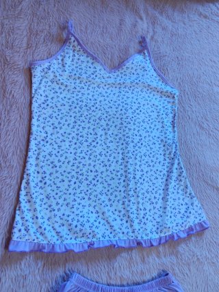 Conjunto Pijama 3 Piezas Estampado Floral