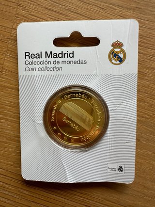 Pack 4 monedas Real Madrid