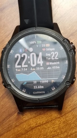 Garmin Fenix 5 Plus Sapphire Carbon Gray DLC