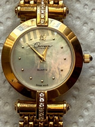 Reloj Oro 18kt Diamantes Mujer. Carrera joyeros