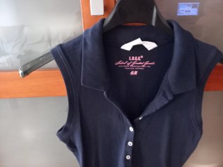 Camiseta H&M azul sin mangas