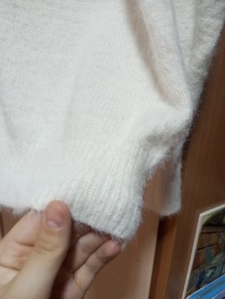 Jersey suave efecto peluche