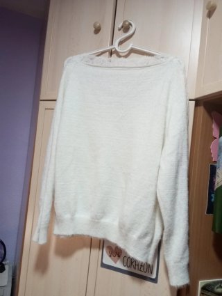 Jersey suave efecto peluche