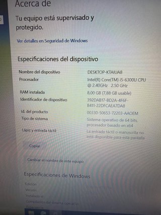 Portátil HP EliteBook 840 G3 – i5 / 8 GB RAM