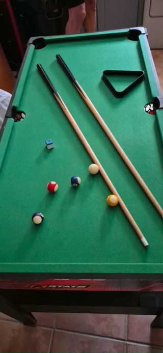 Futbolín infantil madera multijuegos