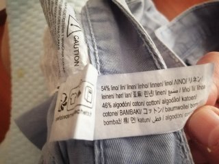 Pantalón ZARA azul