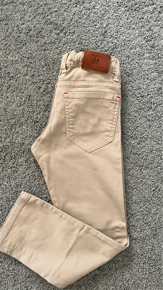 Pantalón niño Scotta Beige Nuevo sin etiquetas