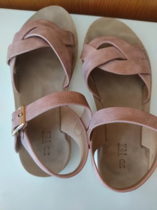 Sandalias Niña Talla 30 Rosadas
