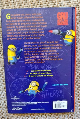 Gru, mi villano favorito. La novela