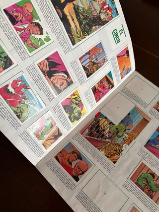 Álbum Cromos El Increíble Hulk “La Masa”