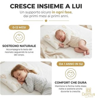 Cuscino Baby Memory Foam